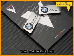 BMW Koltuk Döşeme Logo Amblem Seti