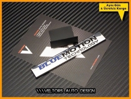 VW Bluemotion Ön Izgara Logo Amblem