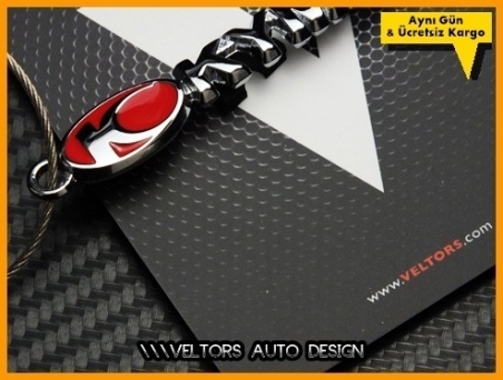 Kymco Logo Amblem Özel Krom Kymco Anahtarlık