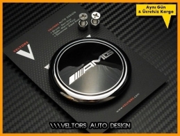 Mercedes AMG Yeni Nesil Logo Amblem Bagaj Yıldız