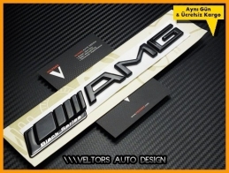 Mercedes AMG Black Series Bagaj Yazı Logo Amblem