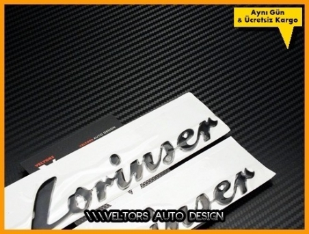 Mercedes Lorinser Body Logo Amblem Seti