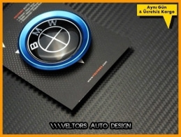 BMW Direksiyon Airbag Logo Amblem Halka Çerçeve