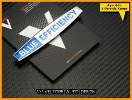 Mercedes Blue Efficiency Logo Amblem