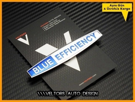 Mercedes Blue Efficiency Logo Amblem