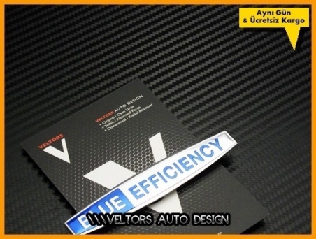 Mercedes Blue Efficiency Logo Amblem