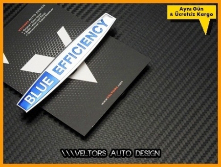 Mercedes Blue Efficiency Logo Amblem