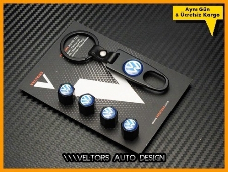 VW Logo Amblem Anahtarlık Sibop Kapak Seti