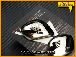 VW DSG Vites Topuzu Logo Amblem Seti