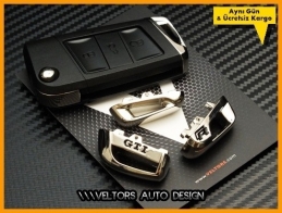 VW Golf Polo R Kumanda Anahtar R line Logo Amblem Eklenti