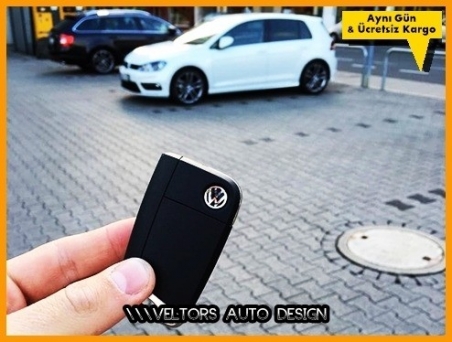 VW Golf Polo R Kumanda Anahtar R line Logo Amblem Eklenti
