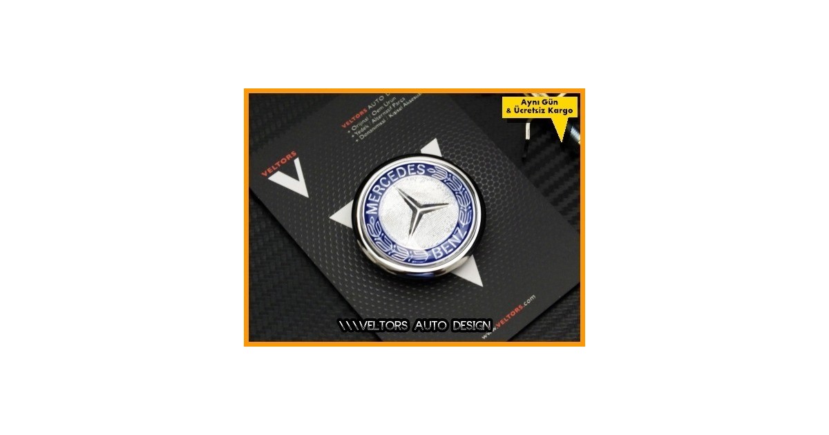 Mercedes Kaput Yıldız Logo Amblem