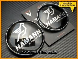 BMW Hamann Ön Kaput Arka Bagaj Logo Amblem Seti