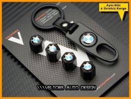 BMW Logo Amblem Anahtarlık Sibop Kapak Seti