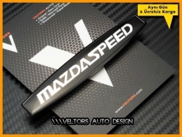 Mazda Speed Torpido Kokpit Logo Amblem