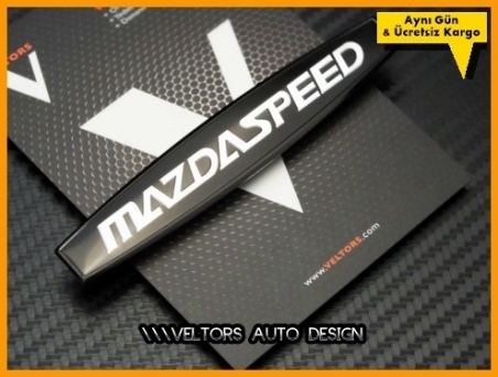 Mazda Speed Torpido Kokpit Logo Amblem