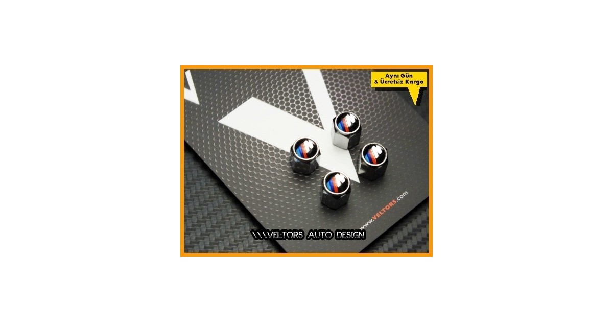 BMW M Logo Amblem Sibop Kapak Seti