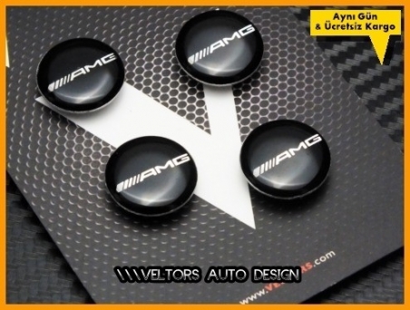 Mercedes AMG Logo Amblem Seti