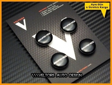 Mercedes AMG Logo Amblem Seti