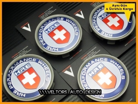BMW HRE Logo Amblem Jant Göbeği Göbek Kapak Seti