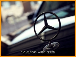 Mercedes Carlsson Kaput Yıldız Logo Amblem