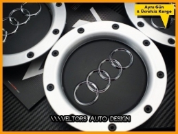 Audi Jant Göbeği Göbek Kapak Seti