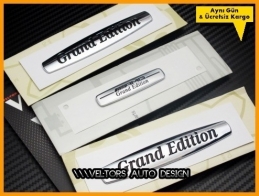 Mercedes Grand Edition Logo Amblem Seti