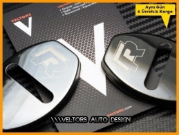 VW Kapı Kilit R line R Logo Amblem Seti