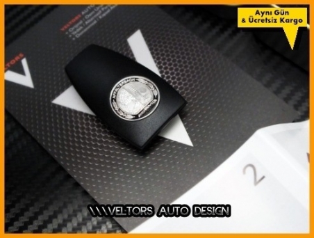 Mercedes AMG Logo Amblem Anahtar Kumanda Kabı Eklenti