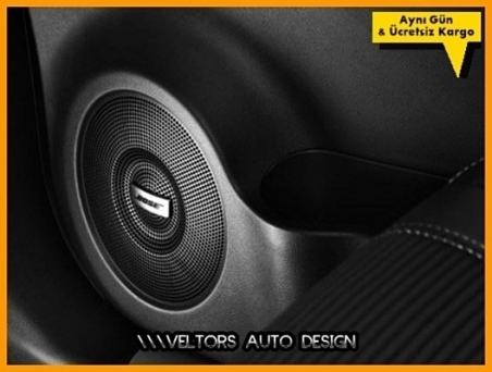 Skoda BOSE Hoparlör Stereo Logo Amblem Seti