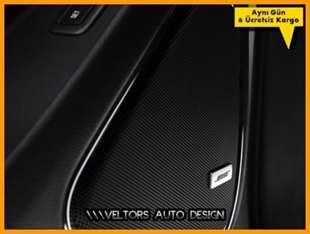 Skoda BOSE Hoparlör Stereo Logo Amblem Seti