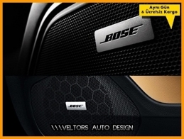 Skoda BOSE Hoparlör Stereo Logo Amblem Seti