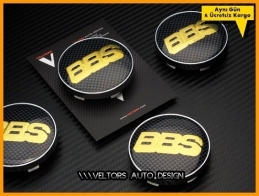 BBS Logo Amblem Jant Göbeği Göbek Kapak Seti