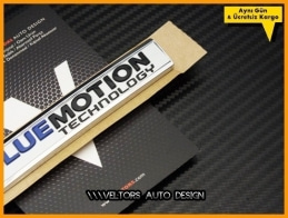 VW Yeni Nesil BlueMotion Bagaj Yazı Logo Amblem