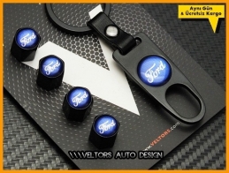 Ford Logo Amblem Anahtarlık Sibop Kapak Seti