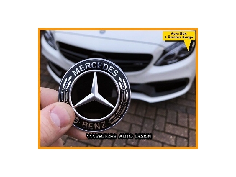 Mercedes Yeni Nesil Kaput Yıldız Logo Amblem
