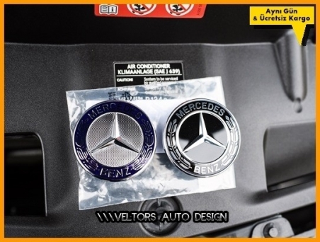 Mercedes Yeni Nesil Kaput Yıldız Logo Amblem