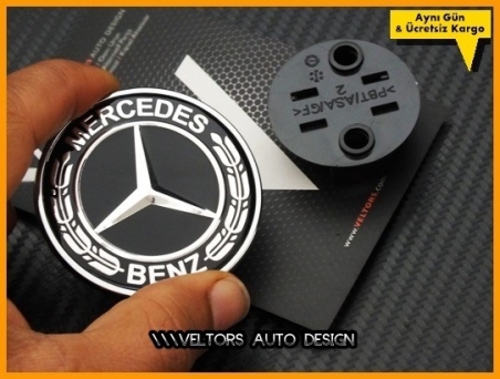 Mercedes Yeni Nesil Kaput Yıldız Logo Amblem