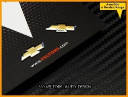 Chevrolet Anahtarlık Kumanda Logo Amblem Seti