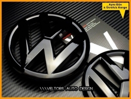 VW Polo Ön Izgara Arka Bagaj Logo Amblem Seti