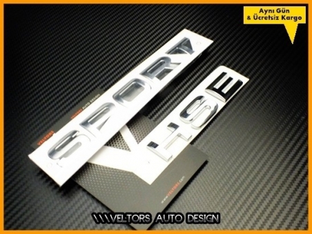 Range Rover SPORT HSE Bagaj Yazı Logo Amblem