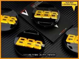 BBS Logo Amblem Jant Göbek Kapak Seti