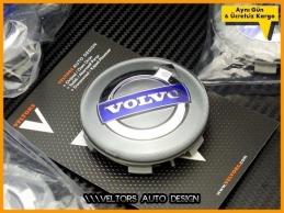 Volvo Logo Amblem Orjinal Jant Göbeği Göbek Kapak Seti