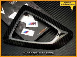 BMW F30 F31 F32 F33 F34 F36 F20 F22 F23 M Logo Amblem Carbon Vites