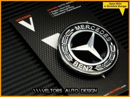 Mercedes CL CLK CLS SEC E R GL GLK ML SL Class Yeni Nesil Siyah Kaput