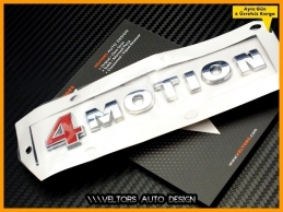 VW 4 Motion 4Motion Bagaj Yazı Logo Amblem