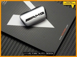 Mercedes AMG Direksiyon Yazı Logo Amblem Eki