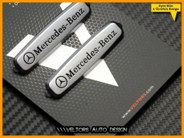 Mercedes Koltuk Döşeme Logo Amblem Seti