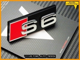 Audi A6 Orjinal S6 Ön Izgara Logo Amblem Seti