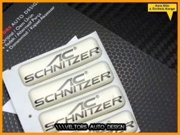 BMW AC Schnitzer Body Logo Amblem Seti